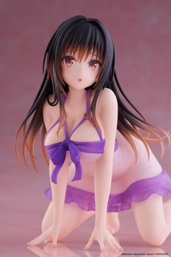 To Love Ru Darkness Desktop Cute PVC Statue Yui Kotegawa Room wear Ver. 13 cm
